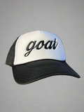 Script Series Trucker Hat Black/White