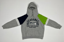 Load image into Gallery viewer, Youth Pre-Owned Gray NFL Seattle Seahawks Hoodie, Size Youth Medium (see measurements)
