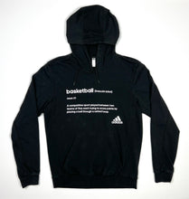 Load image into Gallery viewer, Men’s Black Pre-Owned adidas Basketball Definition Hoodie, Size Small
