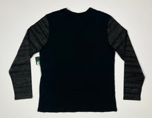 Load image into Gallery viewer, Men’s Black/Printed Sleeve Pre-Owned Nike University Of Oregon Long Sleeve Shirt, Size XL
