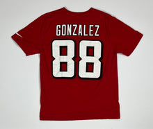 Load image into Gallery viewer, Men’s Pre-Owned Red Nike NFL Atlanta Falcons Tony Gonzalez #88 Short Sleeve Jersey Tee, Size Large
