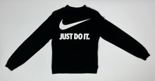 Load image into Gallery viewer, Women’s Rare Black &amp; White Pre-Owned Nike NSW Full Zip Sweatshirt, Size Small
