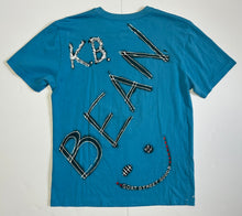 Load image into Gallery viewer, Men’s Pre-Owned Blue Nike Kobe Bryant “KB 24” Custom Painted Short Sleeve Tee, Size Medium
