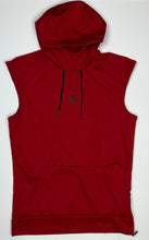 Load image into Gallery viewer, Men’s Pre-Owned Red Nike Air Jordan Jumpman Hooded Vest, Size Large (TALL)
