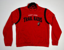 Load image into Gallery viewer, Women’s Pre-Owned Red GIII Sports By Carl Banks Portland Trailblazers Full Zip Jacket, Size XL
