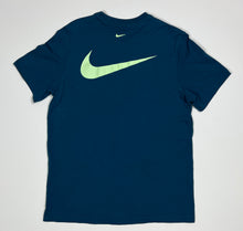 Load image into Gallery viewer, Men’s Pre-Owned Blue Nike Swoosh Pack Short Sleeve Tee, Size Large
