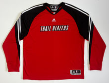 Load image into Gallery viewer, Men’s Pre-Owned adidas Portland Trailblazers Long Sleeve Pullover, Size Large
