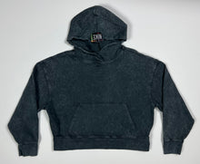 Load image into Gallery viewer, Women’s Pre-Owned Dark Gray “Acid Washed” Hoodie, Size XS
