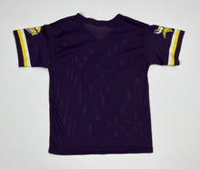 Load image into Gallery viewer, Youth Pre-Owned Purple NFL Minnesota Vikings Short Sleeve Jersey Mesh Style Shirt, Size Youth Medium (see measurements)
