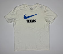 Load image into Gallery viewer, Men’s Pre-Owned White, Blue &amp; Black Nike “Texas” Short Sleeve Tee, Size Large
