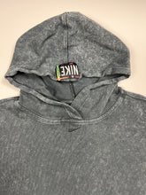 Load image into Gallery viewer, Women’s Pre-Owned Dark Gray “Acid Washed” Hoodie, Size XS
