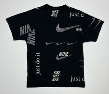 Load image into Gallery viewer, Men’s Pre-Owned Black Nike “Just Do It” Theme Short Sleeve Tee, Size Small
